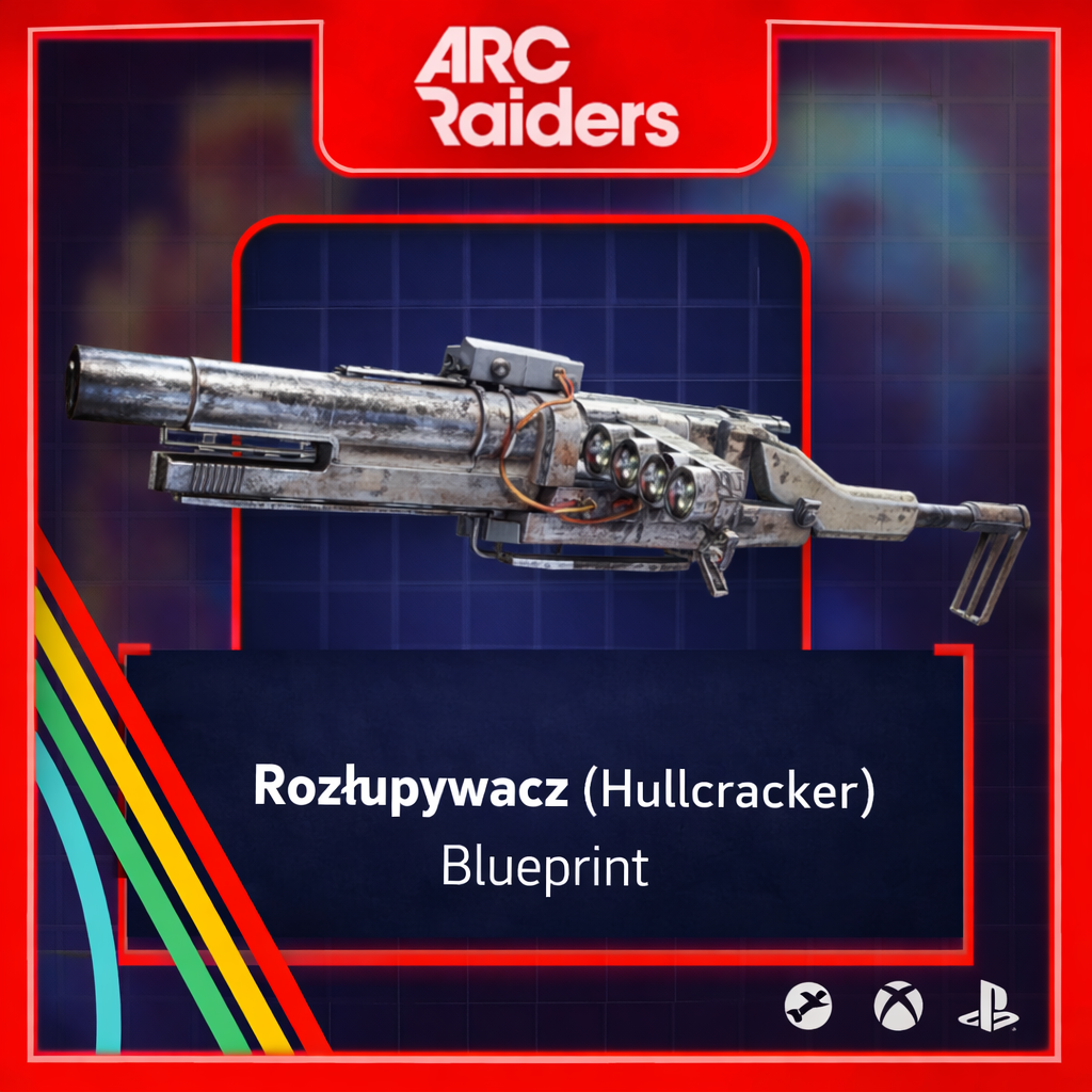 Schemat Rozłupywacz Hullcracker blueprint ARC Raiders na PC / Xbox / Playstation5