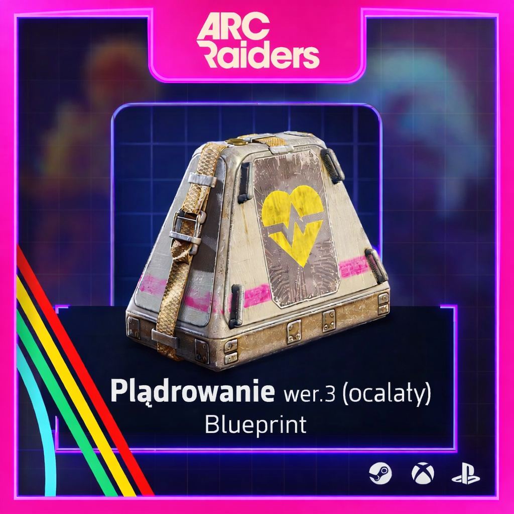 Blueprint Ocalały Looting Mk.3 Survivor schemat Arc Raiders